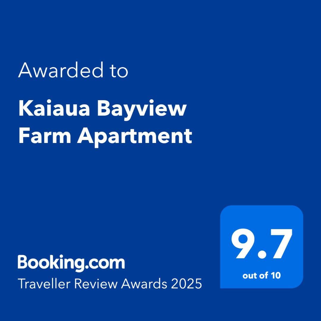 Kaiaua Bayview Farm Apartment أوكلاند المظهر الخارجي الصورة